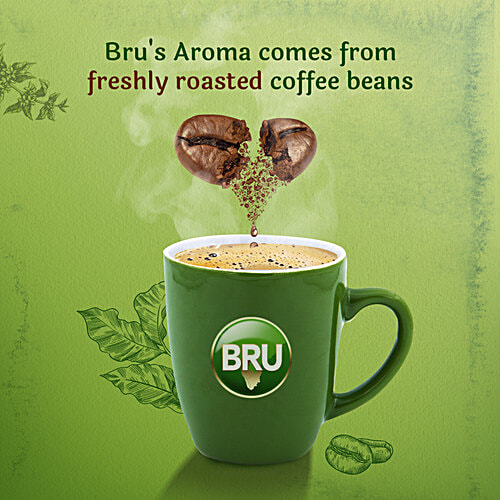 BRU Instant Coffee, 40 g Jar 
