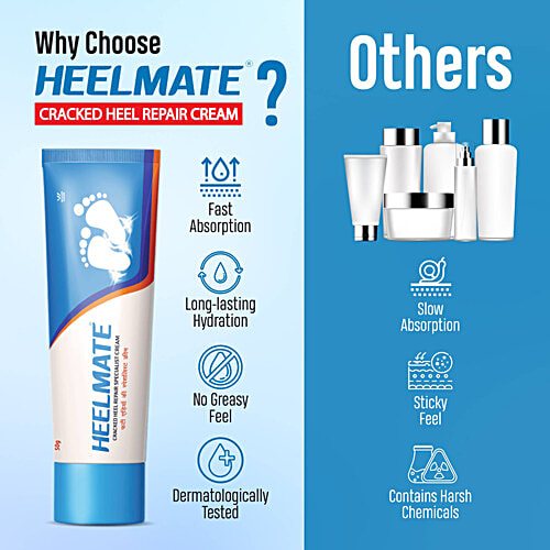 Heelmate Cracked Heel Repair Specialist Cream, 50 g