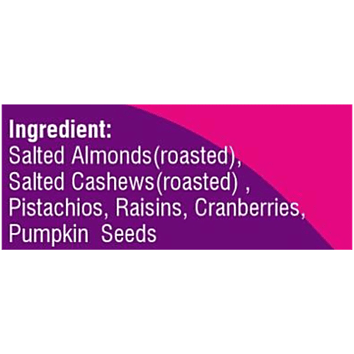 Krishival Nuts Healthy Nut Mix, 1 kg  Roasted & Salted Almonds & Cashews, Pistachios, Raisins, Cranberries, Pumpkin Seeds