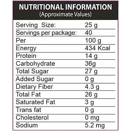 Krishival Nuts Healthy Nut Mix, 1 kg  Roasted & Salted Almonds & Cashews, Pistachios, Raisins, Cranberries, Pumpkin Seeds