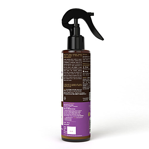 Wow Skin Science Rosemary + Biotin Pro Hair Growth Water Spray For Thick & Fuller Looking Hair, 200 ml No Sulphates, No Parabens, No Silicones