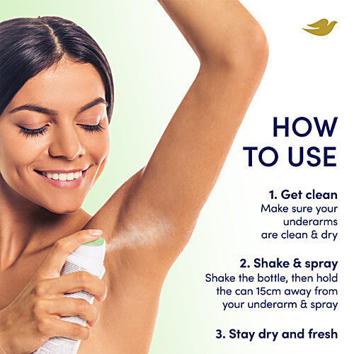 Dove Deo Go Fresh Deodorant Spray, 250 ml