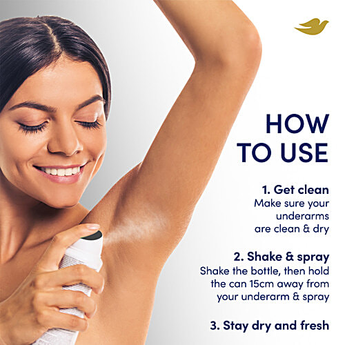 Dove Deo Invisible Dry Deodorant Spray, 250 ml