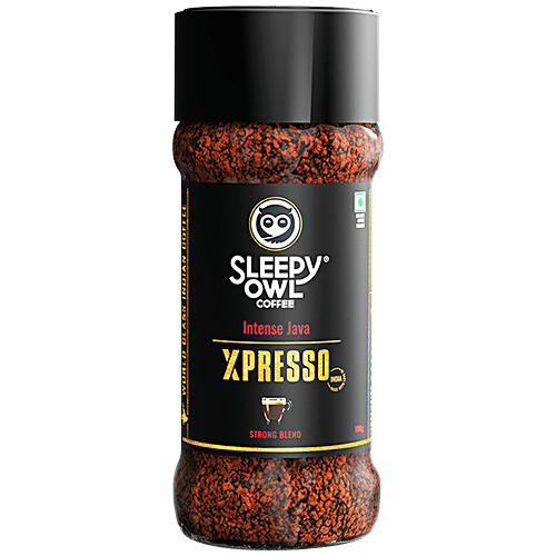 Sleepy Owl Intense Java Xpresso Strong Blend Instant Coffee, 100 g
