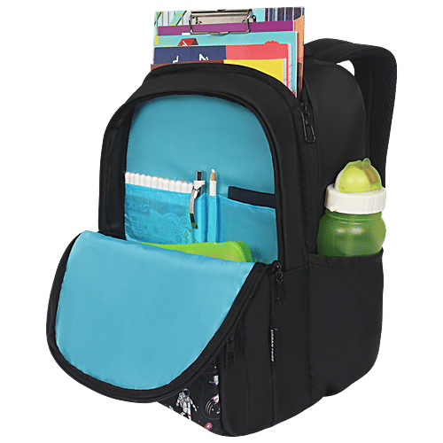 Urban Tribe Sky Rocket School Backpack - Black, 36 L  