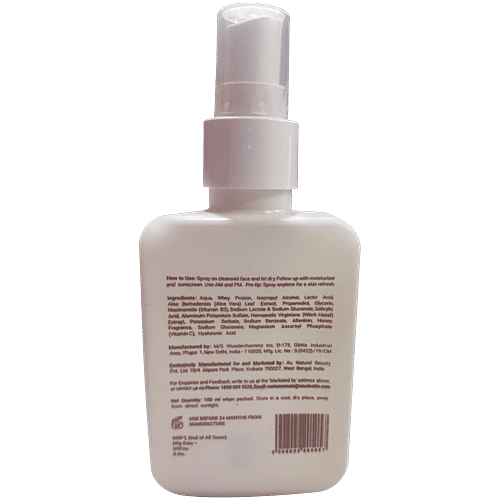 Neude Skin Tone It Up Rehydrating & Plumping Face Toner, 100 ml  Whey Protein+Honey+Salicylic Acid