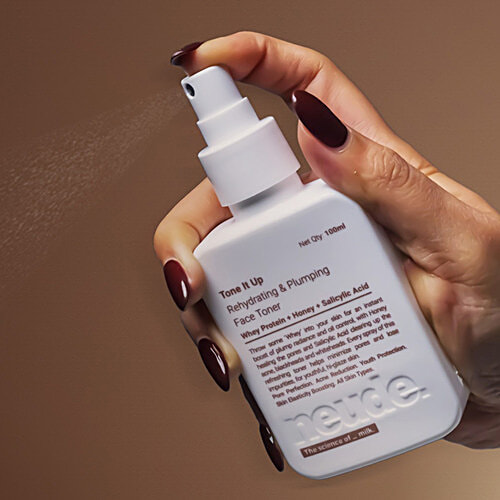 Neude Skin Tone It Up Rehydrating & Plumping Face Toner, 100 ml  Whey Protein+Honey+Salicylic Acid