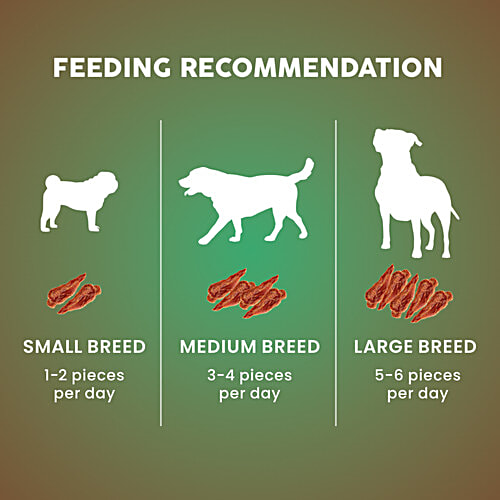 Benny's Bowl Air-Dried Treats Smoked Chicken Jerky For Dogs & Cats, 50 g  