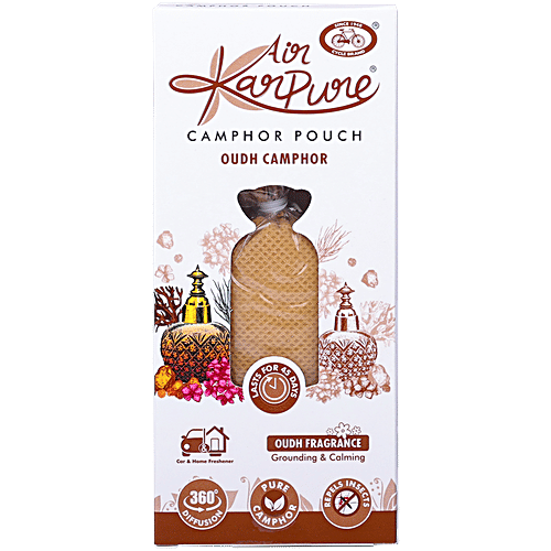 Air Karpure Oudh Camphor Car & Home Freshener, 60 g  