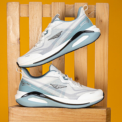 Redtape Men's Athleisure Shoes - Blue/Grey, 1 Pair (UK/IND-9) Style & Comfort, Sports Shoes