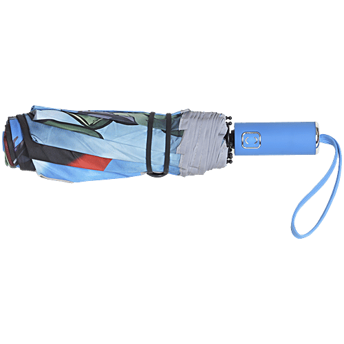 Citizen 3 Fold The Avengers Umbrella for Kids, 1 pc Auto Open & Close, Safety Lock