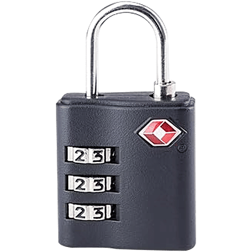 American Tourister 3 Dial TSA Combination Lock - Black, 1 pc