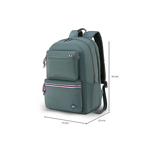 American Tourister Trendy Riley Laptop Backpack - Green, 28 L  