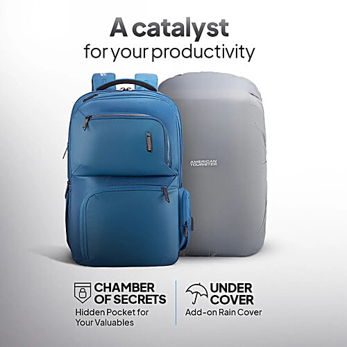 American Tourister Segno 2.0 Laptop Backpack - Navy, 29 L