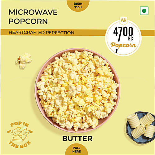 4700BC Butter Microwave PopBox, 80 g  