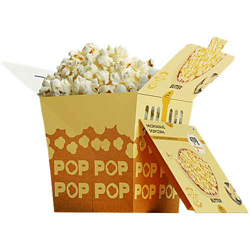 4700BC Butter Microwave PopBox, 80 g  