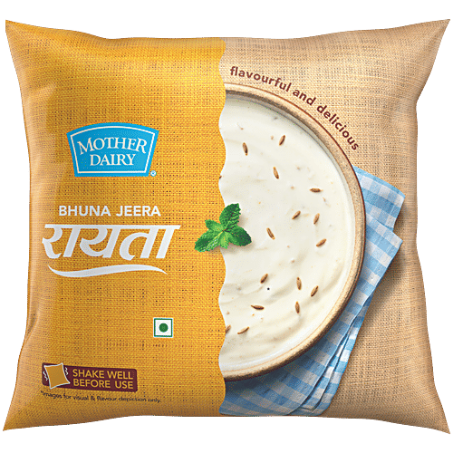 Mother Dairy Bhuna Jeera Raita, 350 g