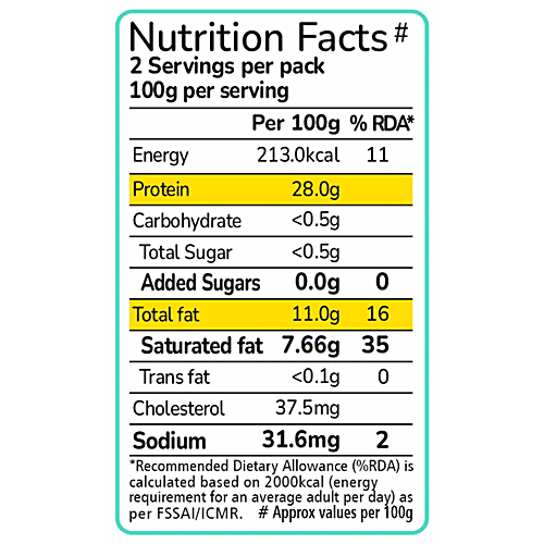 Akshayakalpa Organic Paneer - High Protein 56 g, 200 g Pouch Certified Organic