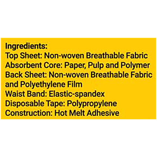 Tokibaby Light Ultra-Thin Pull Up Baby Diaper Pants - M, 5 To 12 Months, 7 To 12 Kg, 44 pcs For Boys & Girls