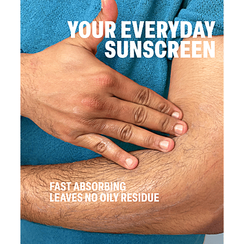 Bombay Shaving Company Sun Protect Gel SPF 50+ PA+++ UVA + UVB, 50 g Water Resistant, No White Cast