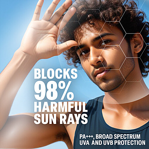 Bombay Shaving Company Sun Protect Gel SPF 50+ PA+++ UVA + UVB, 50 g Water Resistant, No White Cast