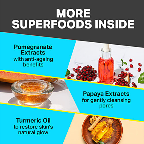 Bombay Shaving Company Charcoal Face Wash, 50 g Deep Cleanses, Controls Oil