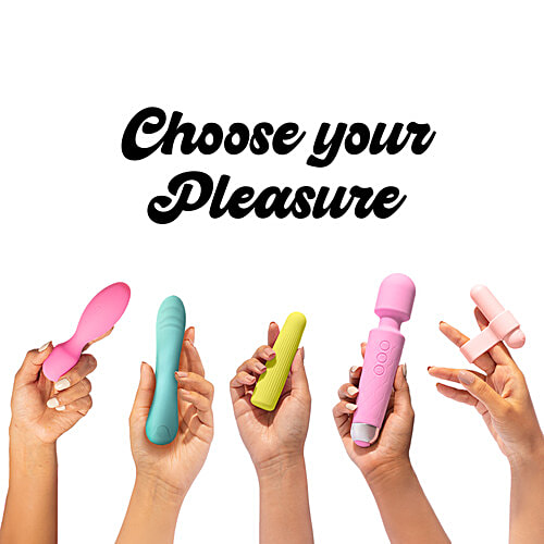 Bold Care Sparkle Pocket-sized Bullet Personal Massager For Her - 3 Intensities, Peach, 1 Unit  