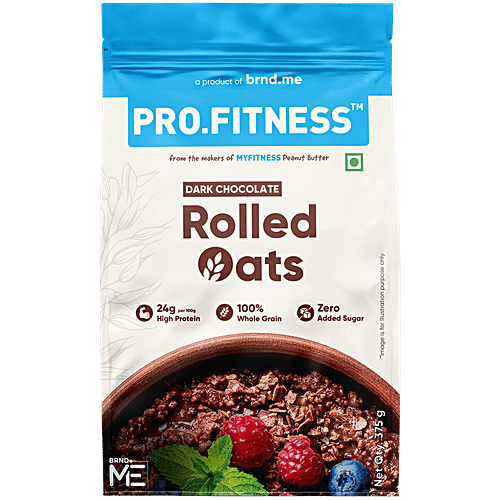 Pro.Fitness Dark Chocolate Rolled Oats, 375 g  