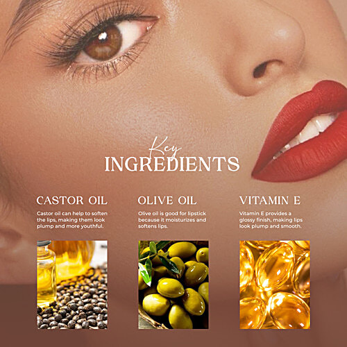 Carlton London Stardust Creme Matte Lipstick Gift Set, 1.7 g (Pack of 8) 