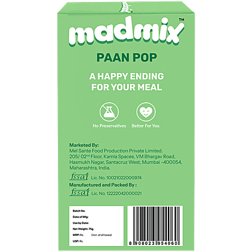 Madmix Paan Flavoured Raisins, 15 g