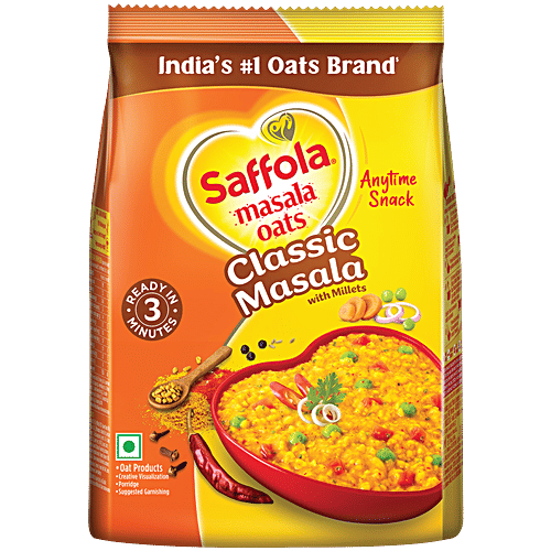 Saffola Classic Masala Oats, 225 g  