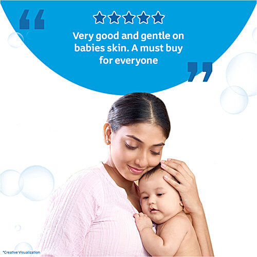 Johnson's baby Baby Soap, 225 g (3x75g) Gently Cleanses 99.9% Germs With Naturally Derived Glycerin, No Added Parabens, No Sulphates & Phthalates