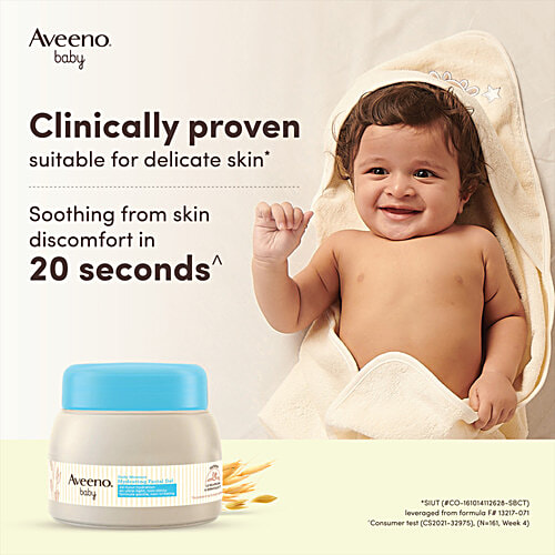 Aveeno Baby Daily Moisture Hydrating Facial Gel, 60 g 24 Hour Hydration, Ultra Light, Non Sticky, Formula Gentle, Non irritating
