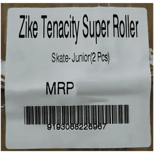 Zike Tenacity Super Roller Skate - Junior, 2 pcs  