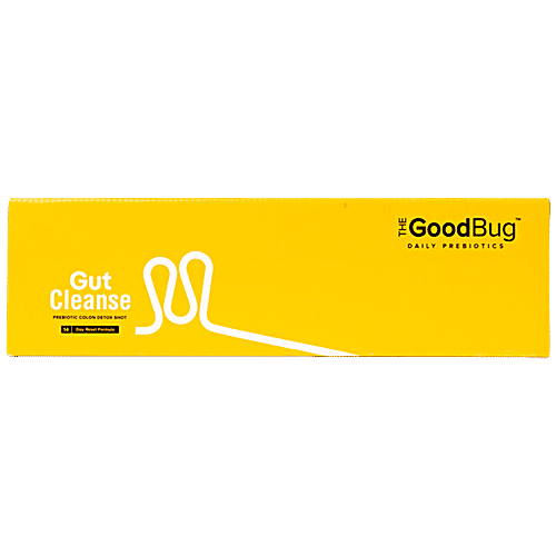 The Good Bug Gut Cleanse Daily Probiotic Colon Detox Shot, 980 ml (14 x 70 ml) Prepare your Gut Microbiome, Detox & Reset your Gut in just 2 Weeks