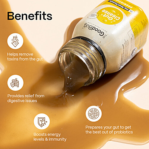 The Good Bug Gut Cleanse Daily Probiotic Colon Detox Shot, 980 ml (14 x 70 ml) Prepare your Gut Microbiome, Detox & Reset your Gut in just 2 Weeks