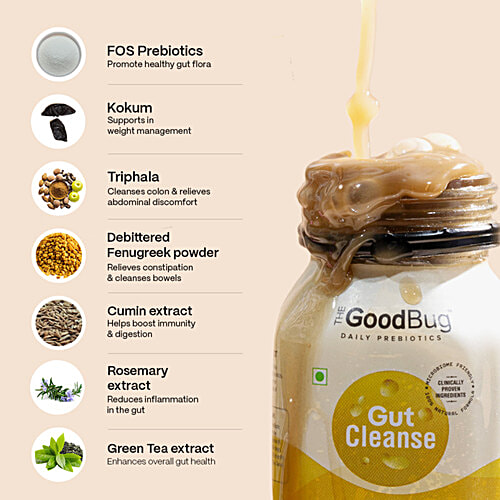 The Good Bug Gut Cleanse Daily Probiotic Colon Detox Shot, 980 ml (14 x 70 ml) Prepare your Gut Microbiome, Detox & Reset your Gut in just 2 Weeks