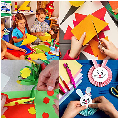 Creative Space Neon Origami Sheet, 20 pcs  