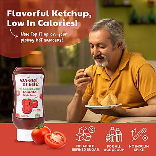 Sweetmate Tomato Ketchup, 300 g No Added Sugar
