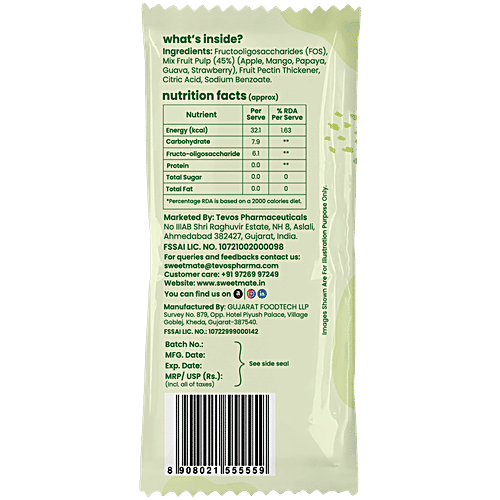 Sweetmate Mix Fruit Jam, 10 g  