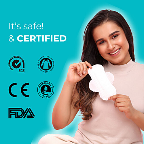 Hi Life Flow Easy Organic Panty Liners With Wings, 50 pcs  