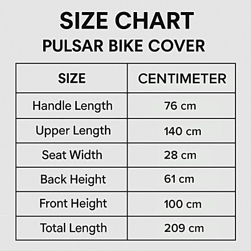 Vega Auto Universal Bike Cover - Silver, 1 pc  UV Protection, Dustproof & Waterproof