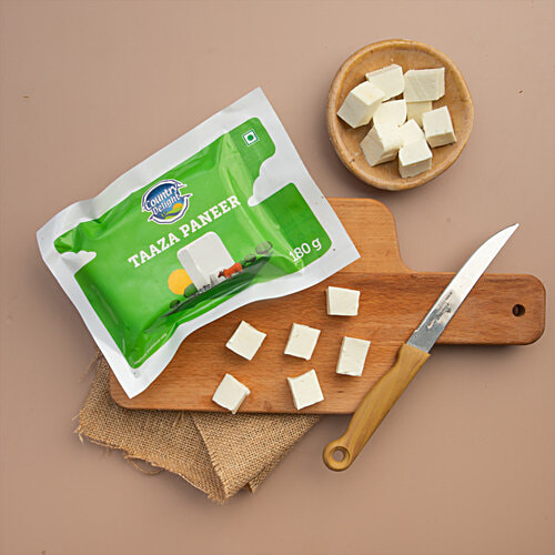 Country Delight Taaza Paneer - Made With Lemon Juice, 180 g  
