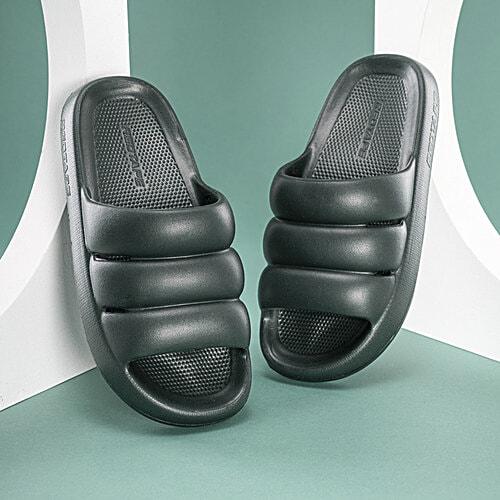 Redtape Women's Emerald Green Pool Sliders, 1 Pair (UK/IND-5) 