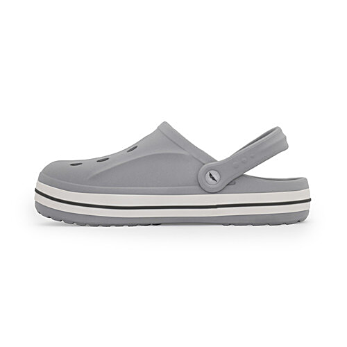 Redtape Men's Clogs - Light Grey, 1 Pair (UK/IND-10) Perfect for Daily Use, Style & Comfort