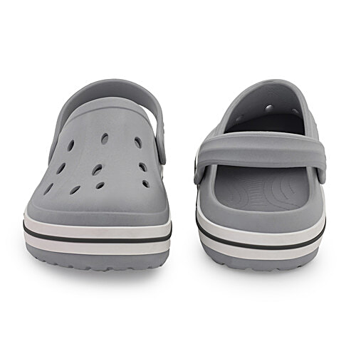 Redtape Men's Clogs - Light Grey, 1 Pair (UK/IND-10) Perfect for Daily Use, Style & Comfort