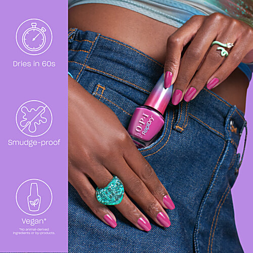 O.P.I RapiDry Quick Dry Lacquer, 9 ml Speed Date Me