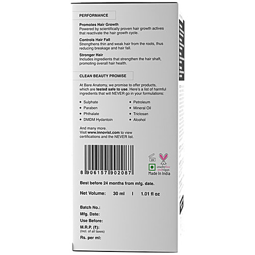 Bare Anatomy Advanced Hair Growth Serum, 30 ml