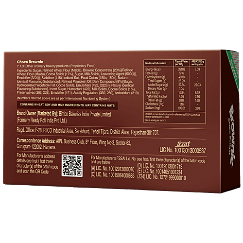 MODERN  Choco Delight Brownie, 120 g (3 x 40 g) 