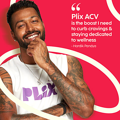 Plix Lemon Masala Flavour Apple Cider Vinegar With The Mother Effervescent Tablets, 15 pcs  For Adults